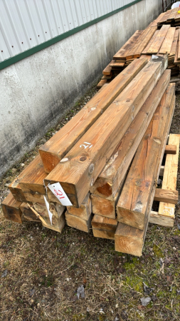 Approx. 16 Treated Timbers