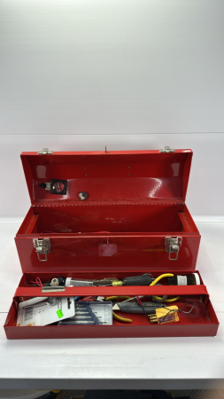 Mastercraft Metal Toolbox with Contents