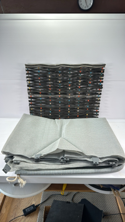 Shade Curtain & Rubber Floor Mat