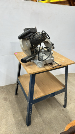 Sliding Compound Mitre Saw on Stand