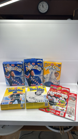 (6) Empty Cereal Boxes