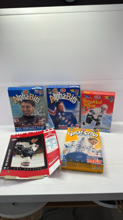 (5) Empty Cereal Boxes