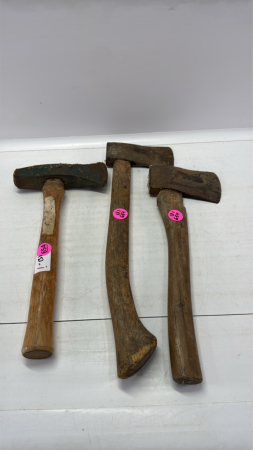 (2) Hatchets & Small Splitting Maul