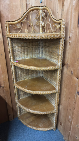 Rattan Corner Stand