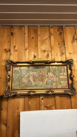 Framed Victorian Tapestry