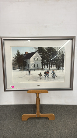 Weekend Hockey Numbered Print