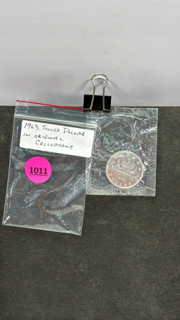 1963 Silver Canadian Dollar