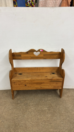 Pine Deacons Bench