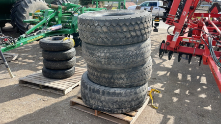 4- Hancock 15R22.5 Tires