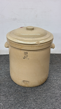 5 Gallon Madalta Crock with Lid