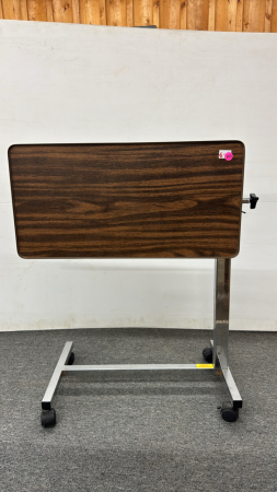 Adjustable Rolling Over Bed Tray
