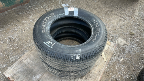 Pair of Michelin 275/65R18 Tires