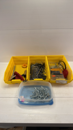 (3) Plastic Parts Bins