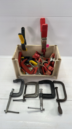 Large Quantity of Clamps