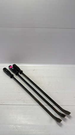 (3) Job Mate Light Pry Bars
