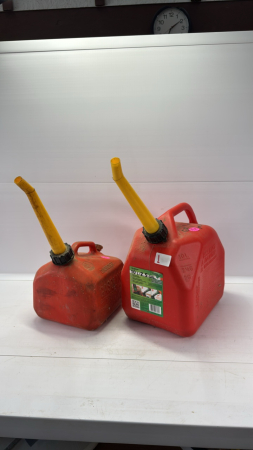 (2) Gas Cans