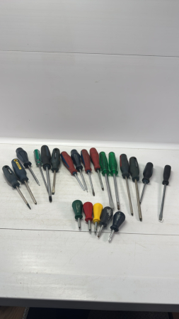 Large Assortment of Screwdrivers