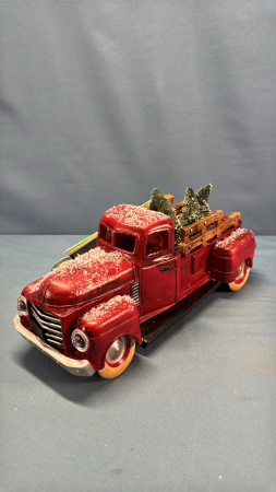 11in Decorative Pickup Truck w/Battery Lights