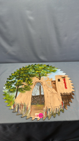 Decorated 19in Saw Blade