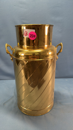 Brass Milk Can