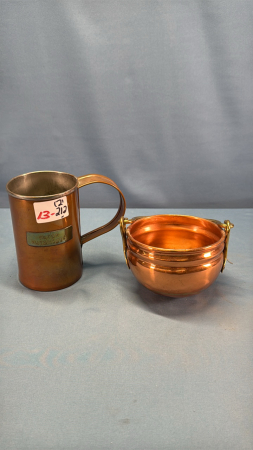Copper Cup & Copper Kettle
