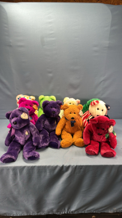 (10) Beannie Babies
