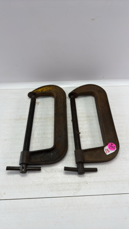 (2) 8in C Clamps