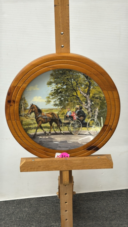 Peter Snyder Plate "The New Horse"