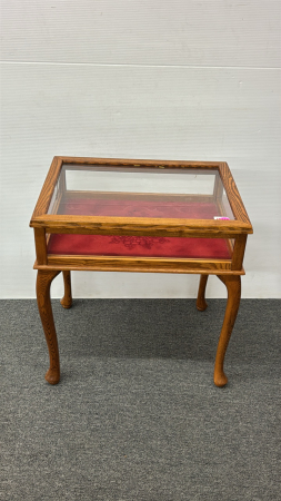Oak Curio Table