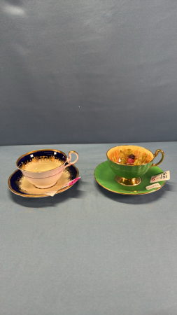 (2) Aynsley Cups & Saucers
