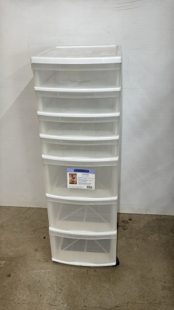 7 Drawer Plastic Storage Container