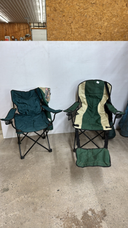 (2) Fold Up Lawn Chairs