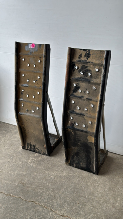 Pair of Metal Car Ramps
