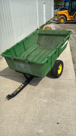 John Deere Plastic Dump Trailer