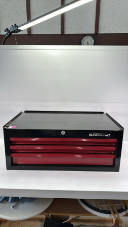 3 Drawer Mastercraft Tool Box