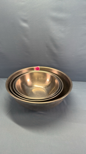 (5) Stainless Steel Mixing Bowls