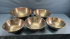 (5) Stainless Steel Mixing Bowls - 2