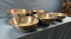 (5) Stainless Steel Mixing Bowls - 4