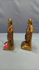 Pair of Pirate Brass Book Ends - 2