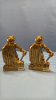 Pair of Pirate Brass Book Ends - 3