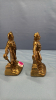 Pair of Pirate Brass Book Ends - 4