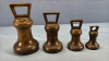 (4) Brass Weights - 4