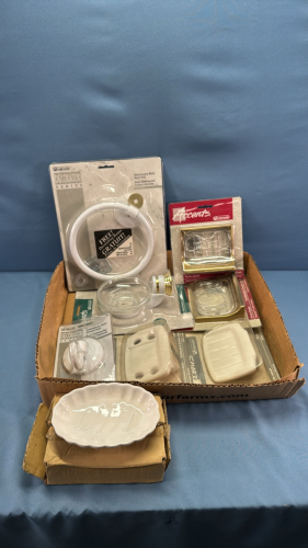 Quantity of Unused Bathroom Accessories