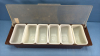 Plastic Condiment Dish with Lid - 3