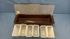 Plastic Condiment Dish with Lid - 4