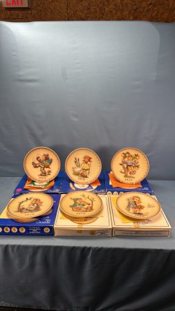 (6) Hummel Annual Plates