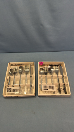 8 Five Piece Settings of Flatware