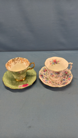 (2) Royal Albert Cups & Saucers