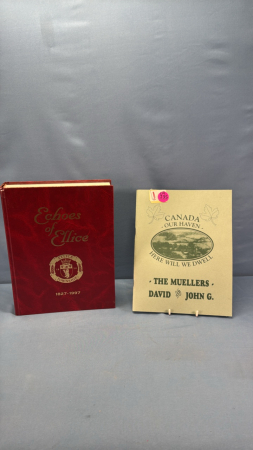 Ellice Township History Book&Mueller History Book