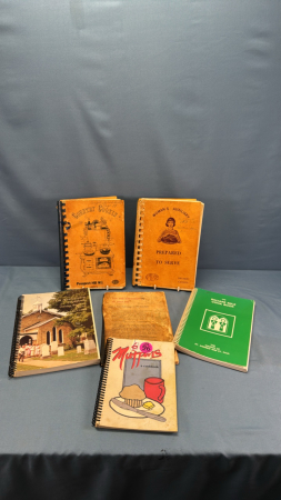 (5) Wire Bound Cookbooks